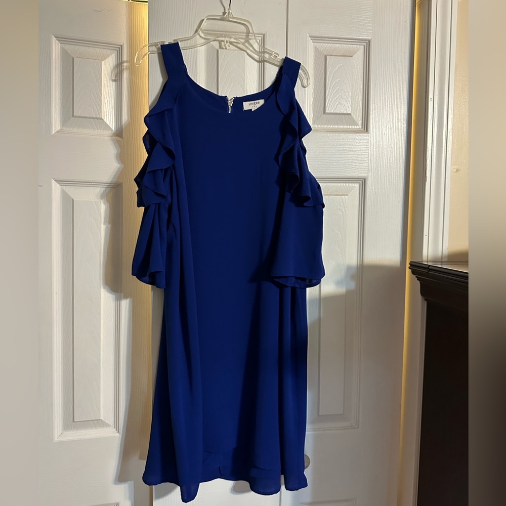 Royal blue dress by Umgee size L